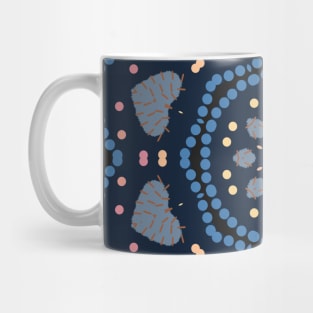 Dot flower Mug